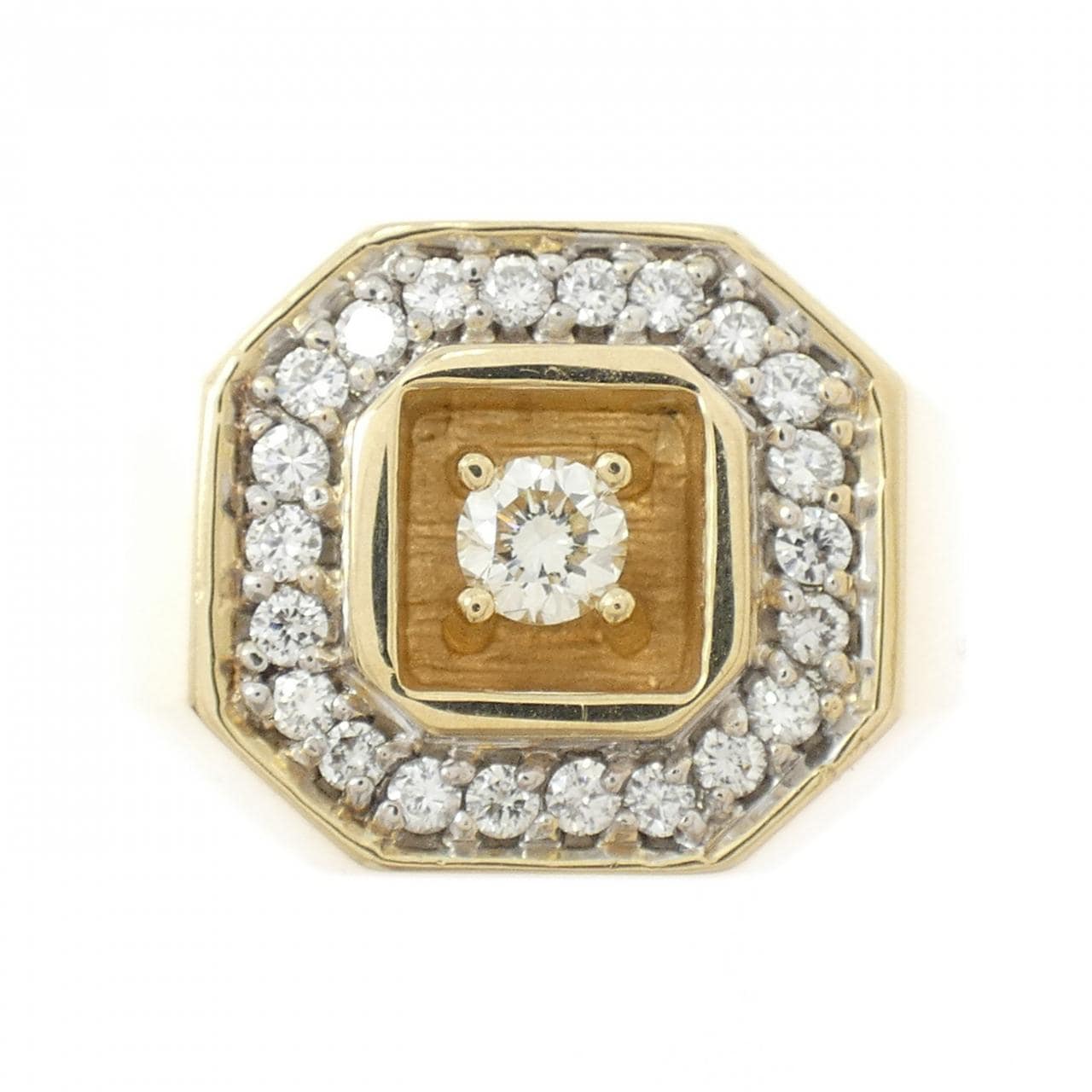 14KYG/14KWG ダイヤモンド リング