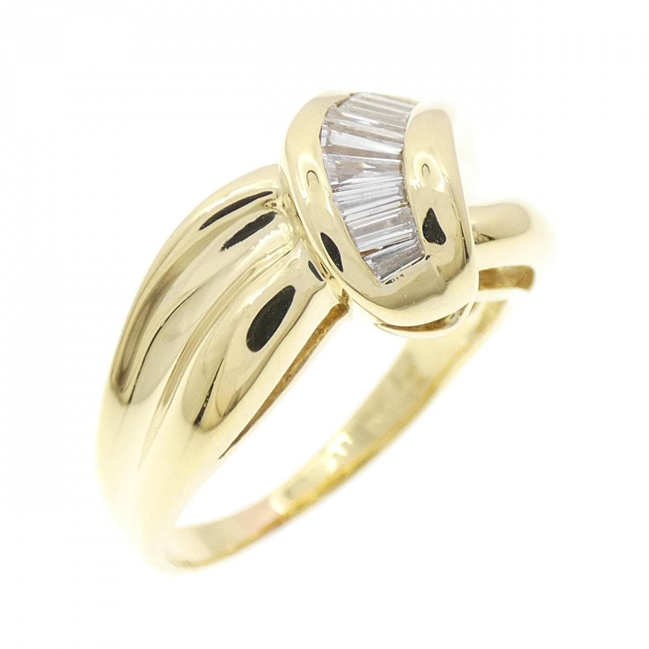 K18YG ダイヤモンド リング 0.22CT
