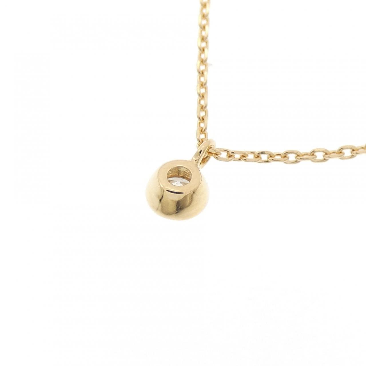 アガット ダイヤモンド ネックレス 0.06CT
