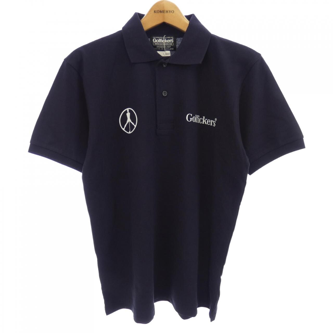 Golfickers ネイビー ポロシャツ