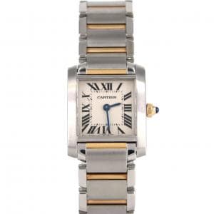 Cartier Tank Francaise SM 兩色 W51007Q4 SSxYG石英