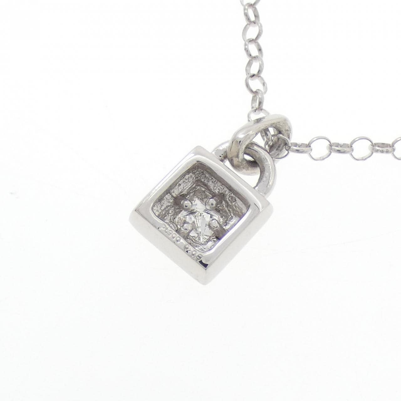 PT900/PT850 ダイヤモンド ネックレス 0.08CT
