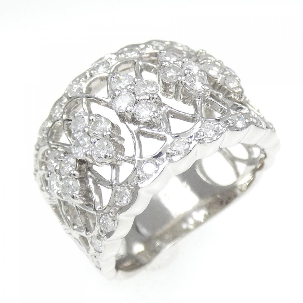 PT900 ダイヤモンド リング 1.01CT