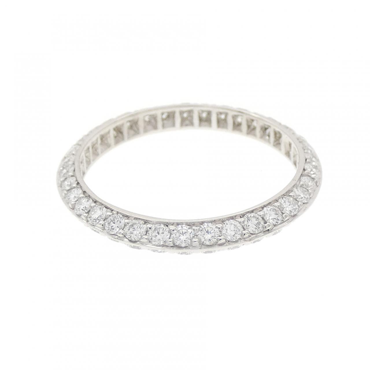 PT950 フルエタニティ ダイヤモンド リング