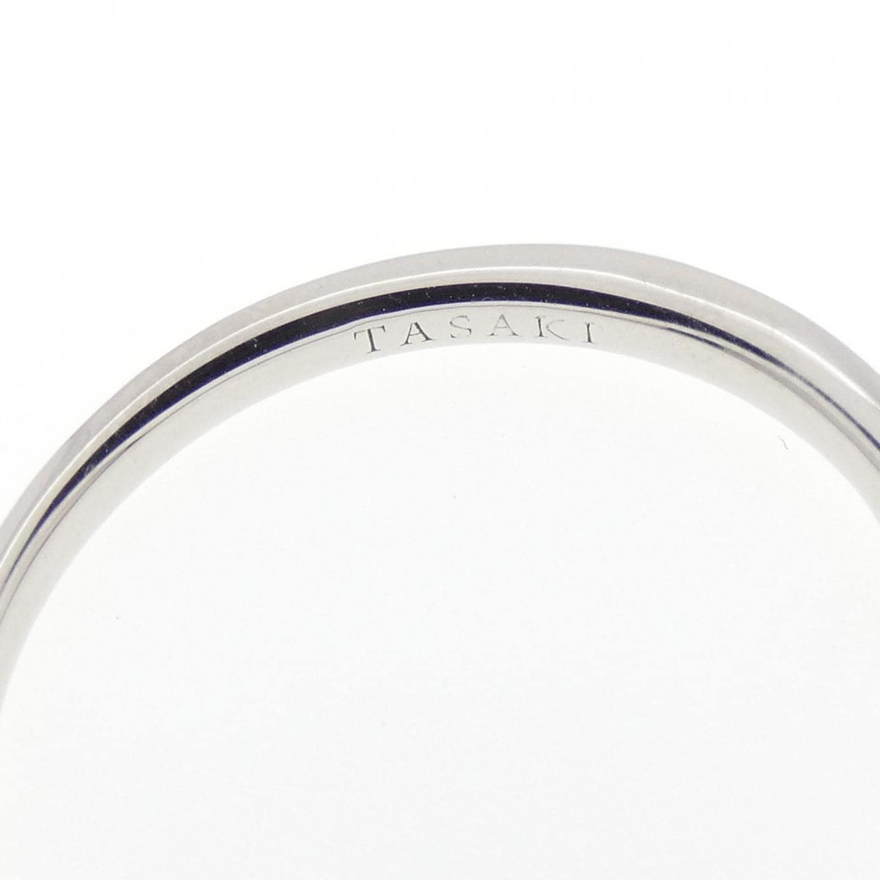 タサキ スティーレ デュアル パヴェ ライン リング 0.11CT