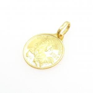 K24YG(枠) コイン  ペンダント