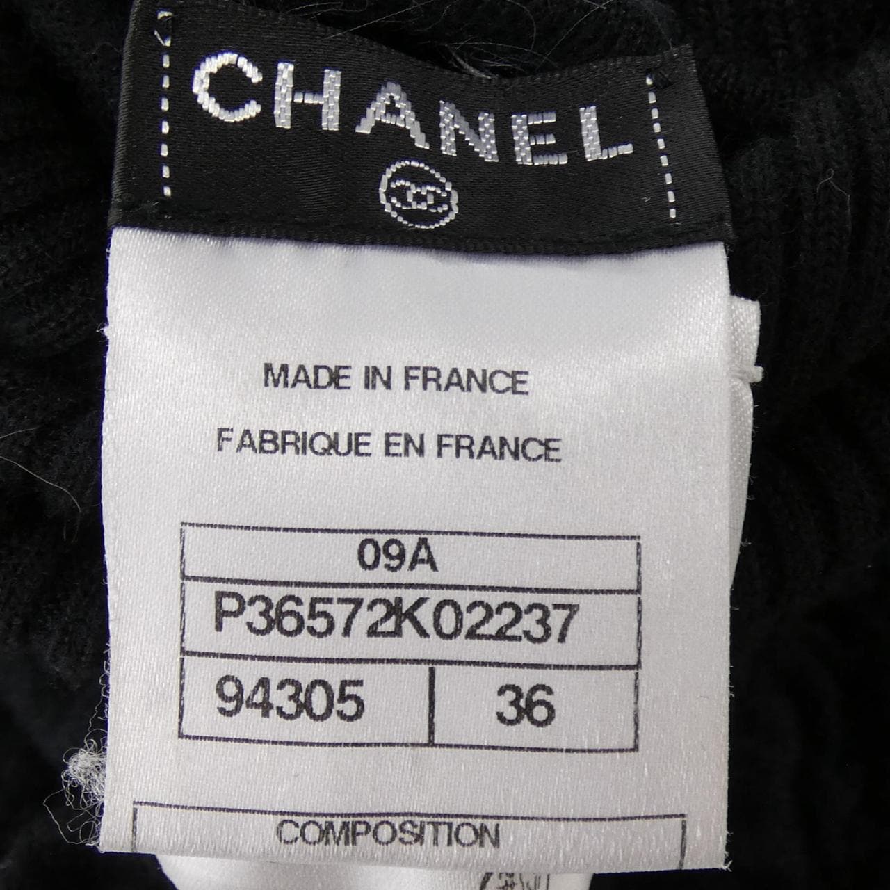 シャネル CHANEL P36572K02237 09A ニット