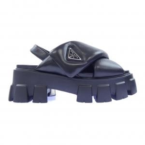 プラダ PRADA モノリス サンダル 1X123N トライアングルロゴ サンダル