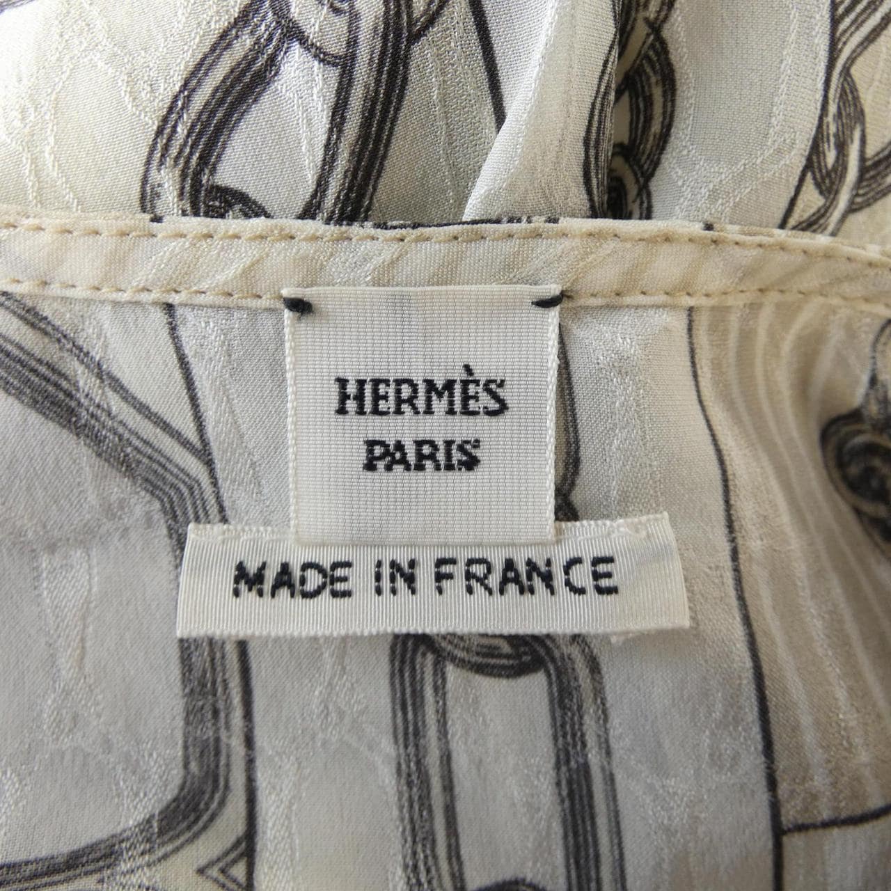 エルメス HERMES EFFET KALEIDOSCOPE 4H0561DP ワンピース