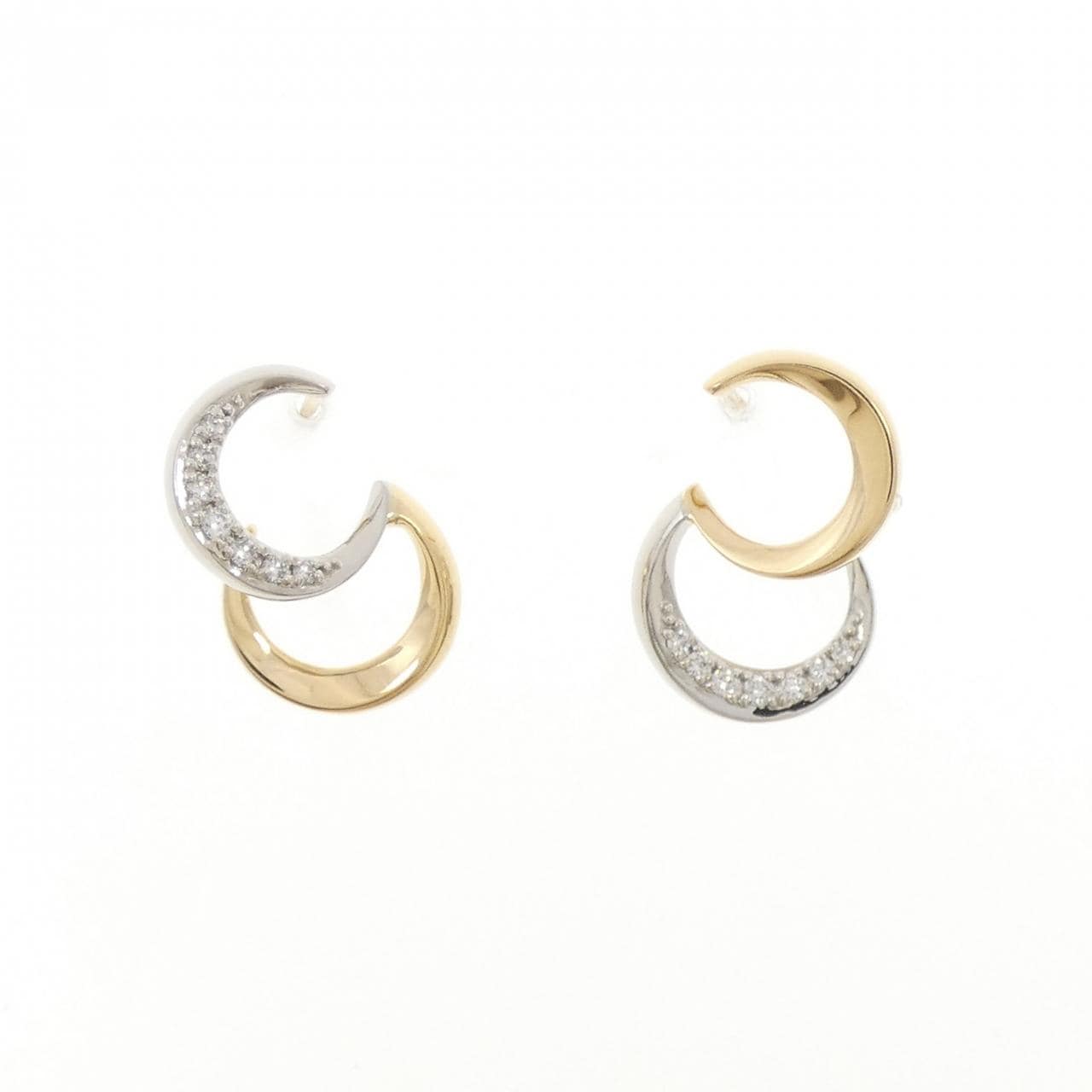 STAR JEWELRY鑽石耳環0.06CT