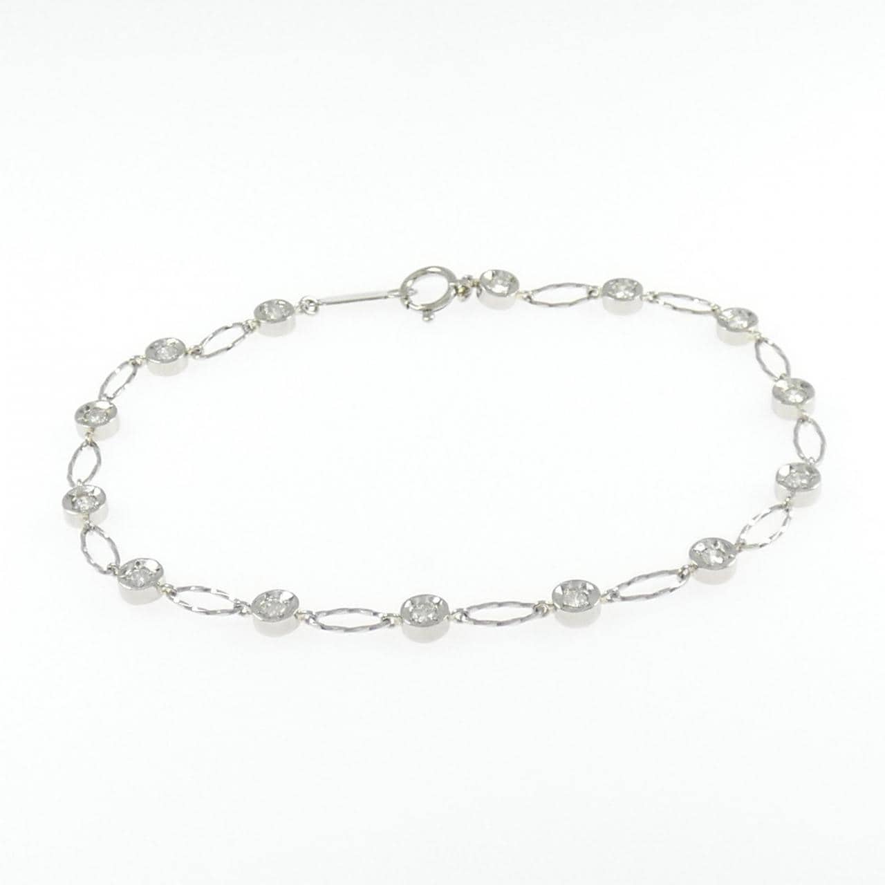 PT850 ダイヤモンド ブレスレット 0.50CT
