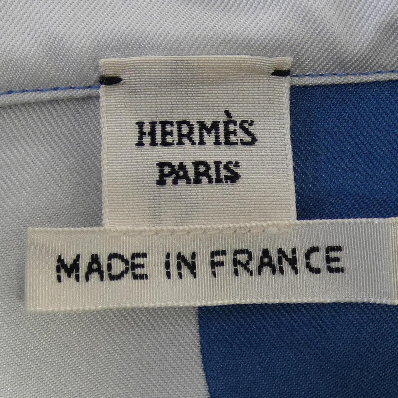 エルメス HERMES EX-LIBRIS 3E0607D7 ツイルレーヌ シャツ