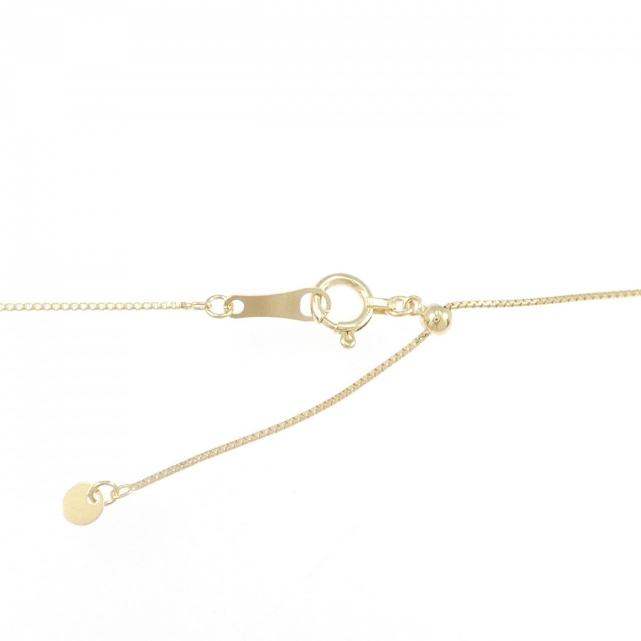 K18YG ダイヤモンド ネックレス 0.11CT
