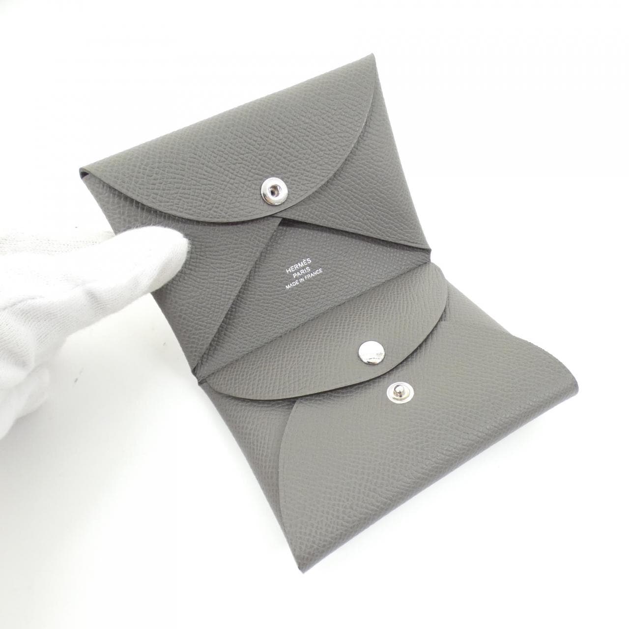 【未使用品】エルメス カルヴィ デュオ 083035CK コインケース