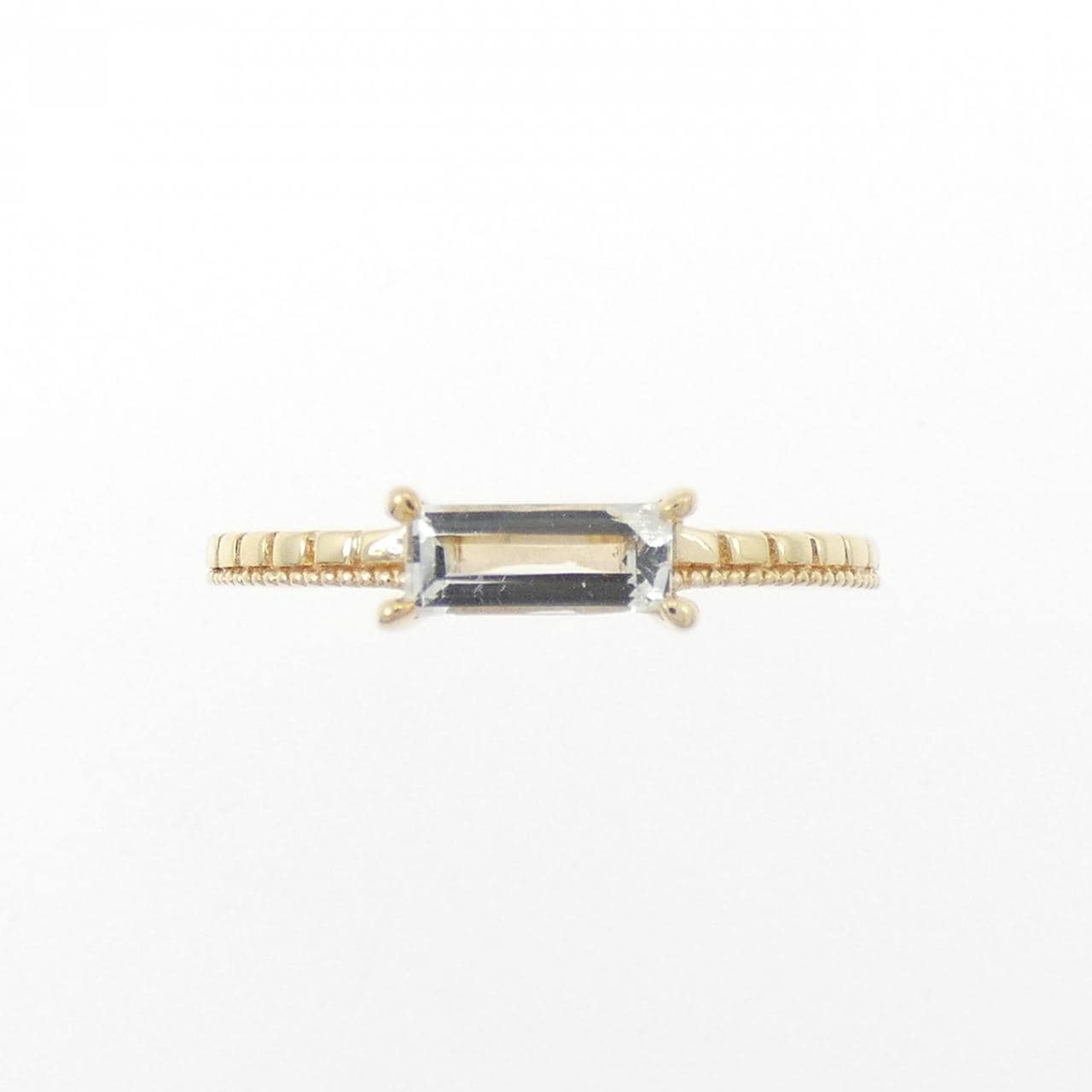 アガット クオーツ リング