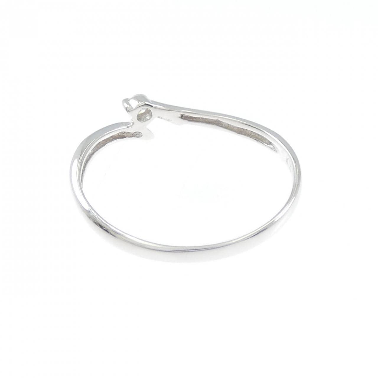K18WG ダイヤモンド リング 0.03CT