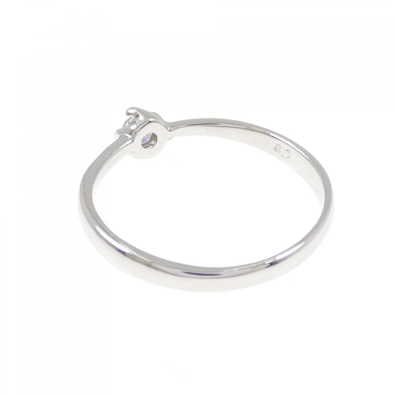 PT900 ソリティア ダイヤモンド リング 0.1CT
