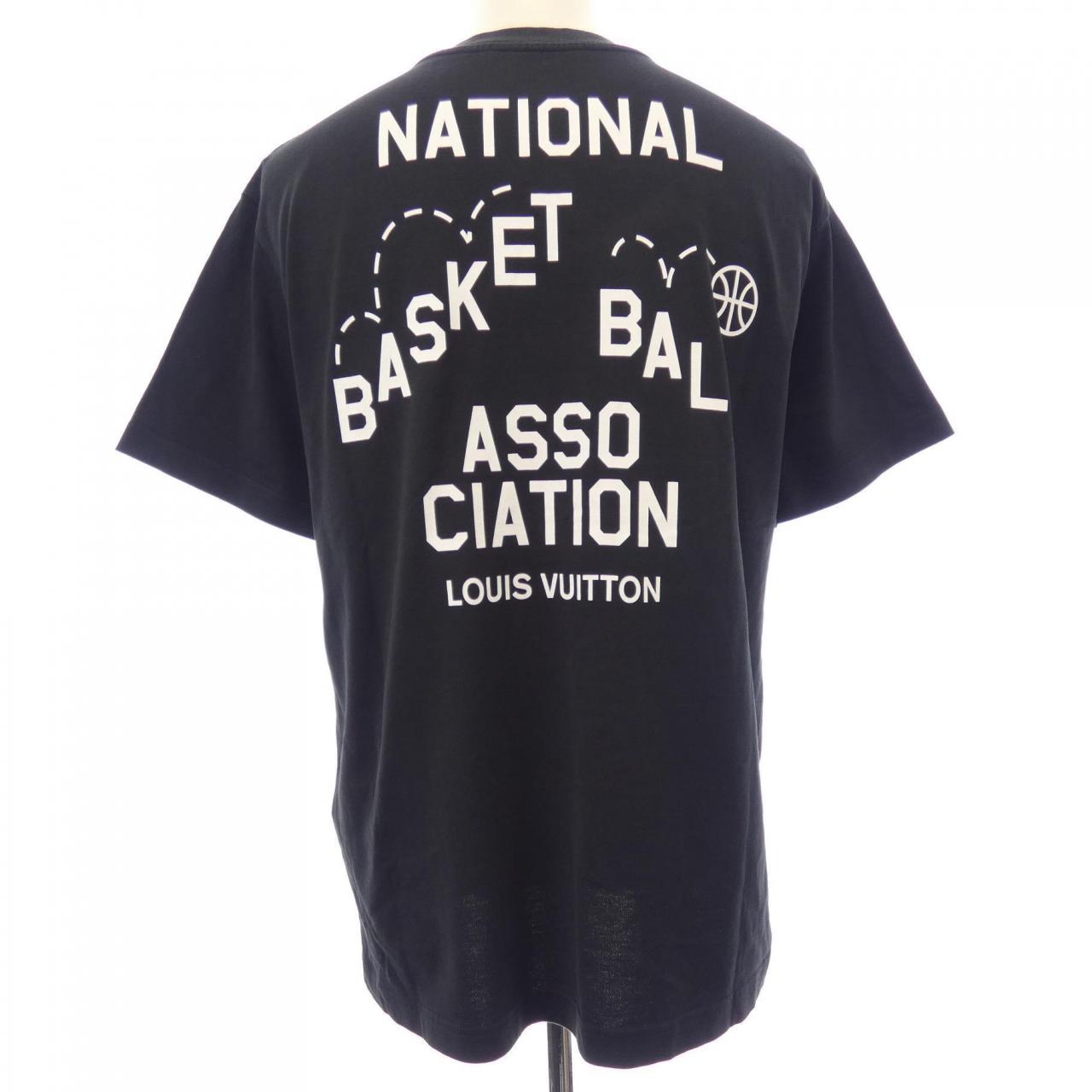 ルイヴィトン LOUIS VUITTON NBAフロント&バックプリントTシャツ HLY10WNPG Tシャツ
