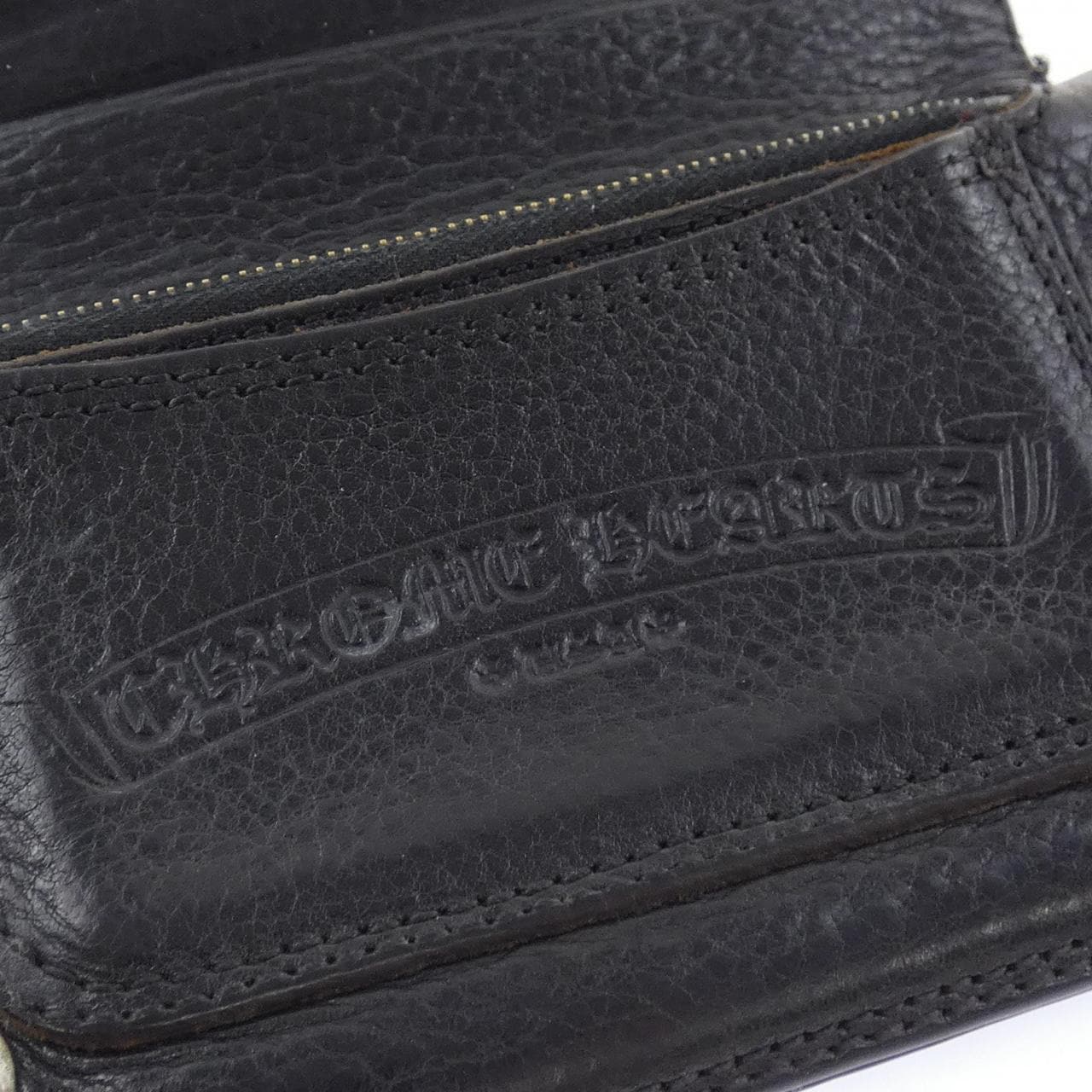 クロムハーツ CHROME HEARTS 1ZIP BLK 2246 304 0010 0200 WALLET