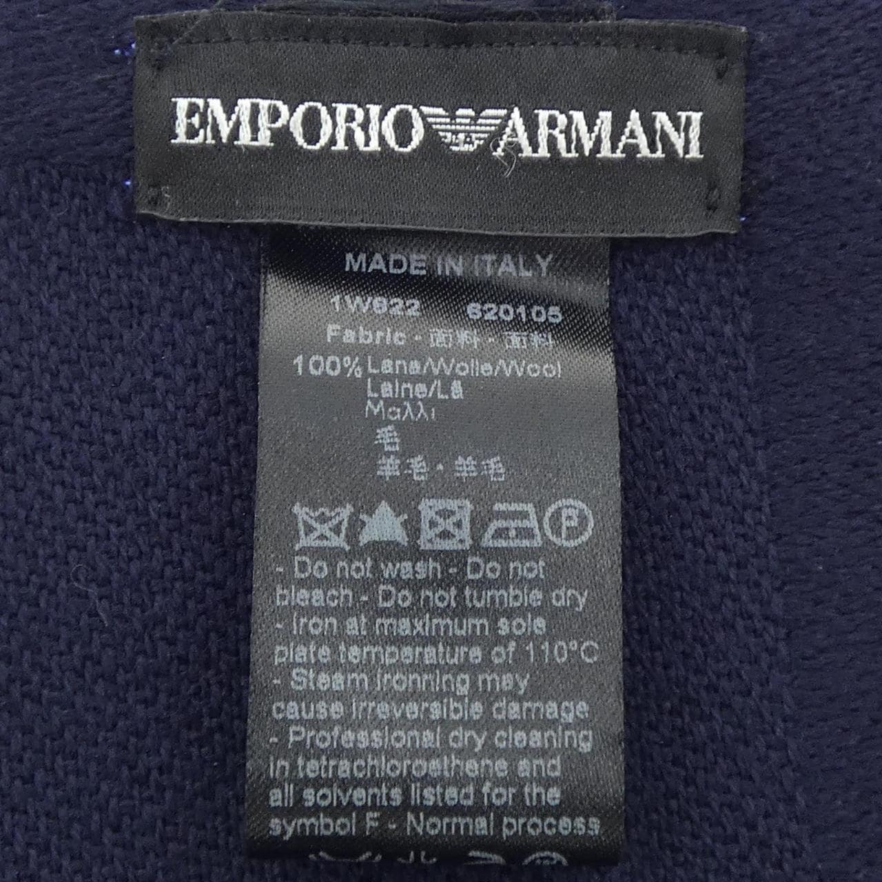 エンポリオアルマーニ EMPORIO ARMANI MUFFLER
