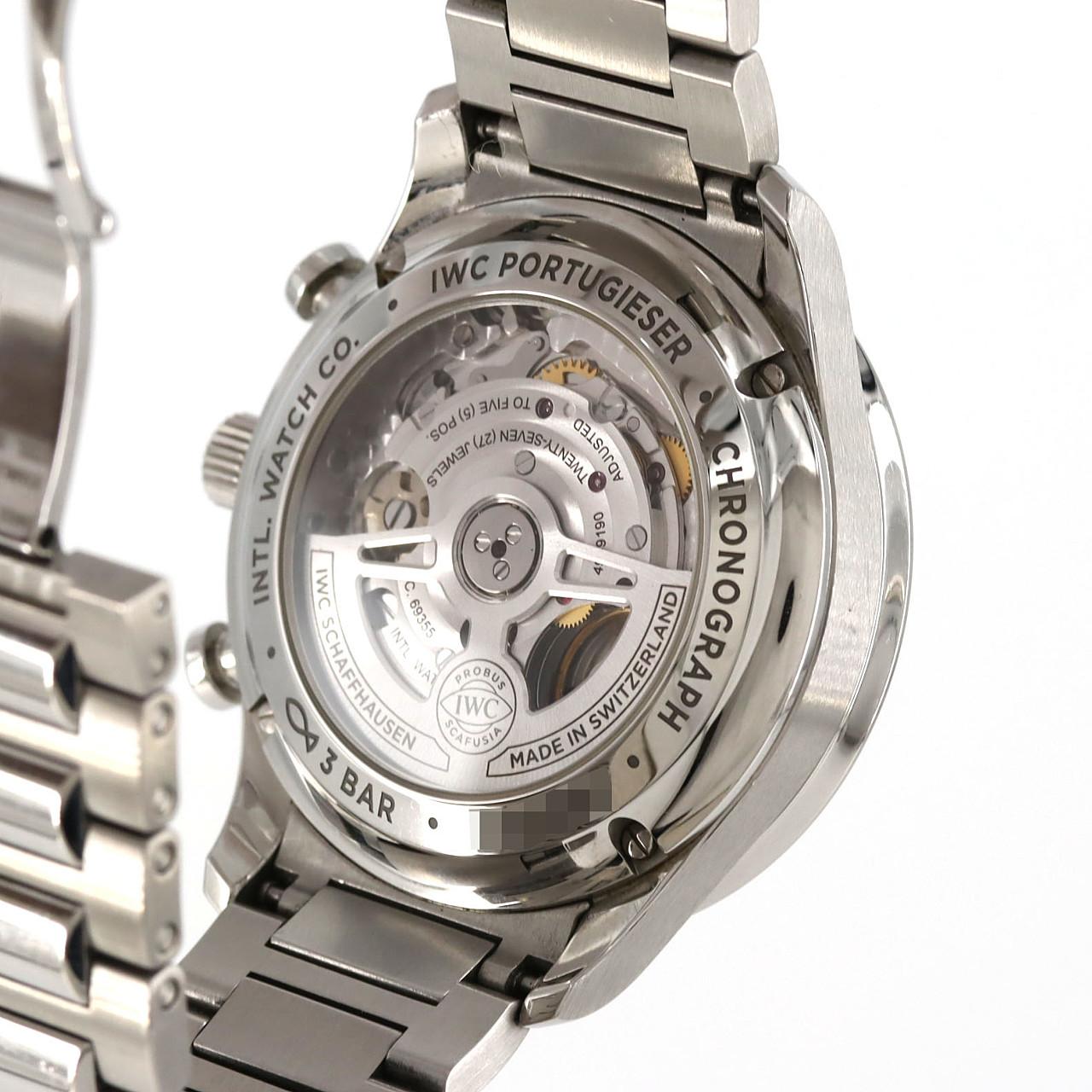 【ノーメンテナンス還元価格】IWC ポルトギーゼクロノグラフ IW371617 SS 自動巻