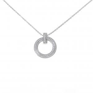 ティファニー Tワン サークル ネックレス 0.72CT