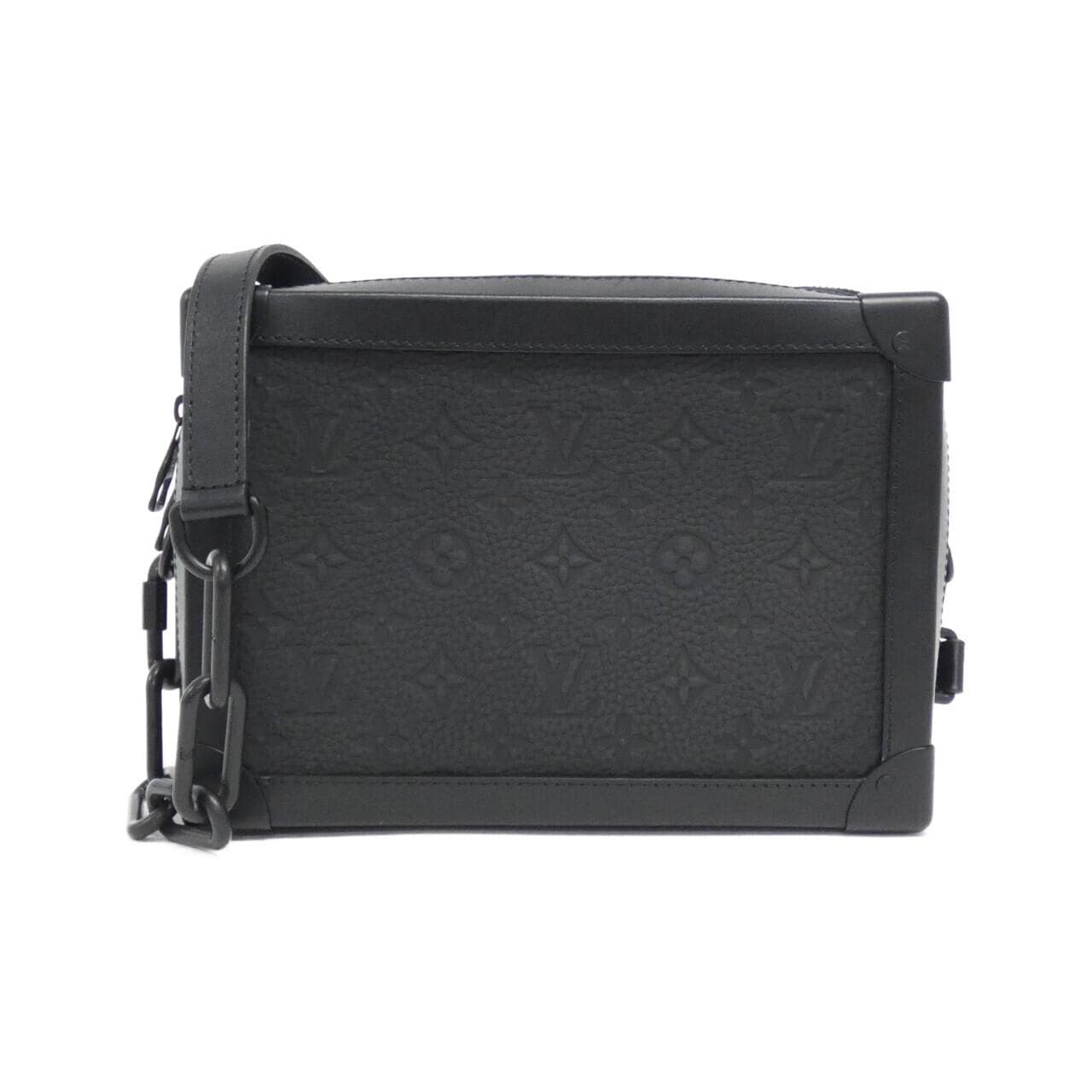 LOUIS VUITTON Taurillon Monogram Soft Trunk M55700 肩背包