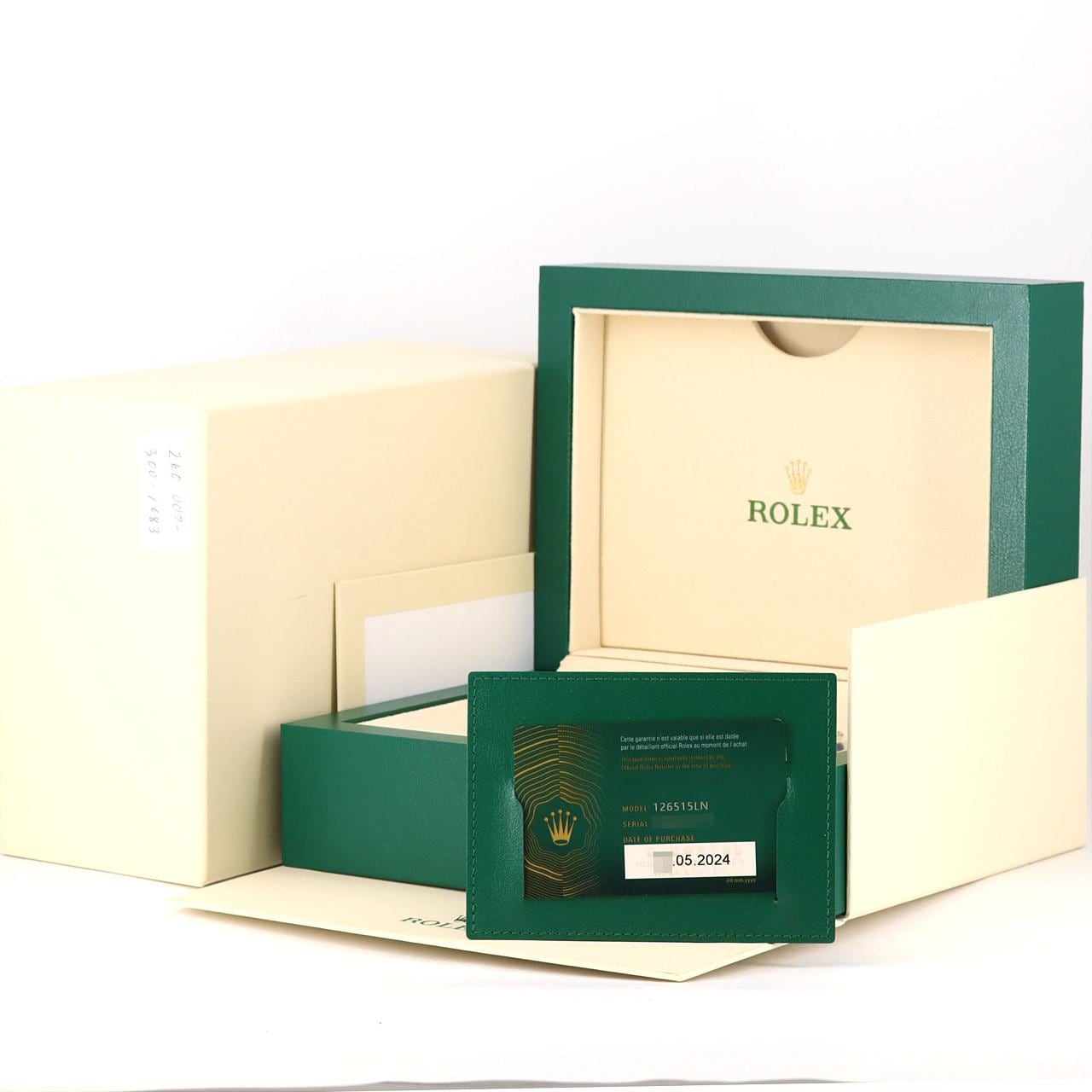 ロレックス デイトナ 126515LN PG･RG 自動巻 ランダム番