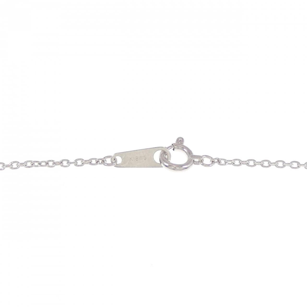 K18WG ダイヤモンド ブレスレット 0.30CT