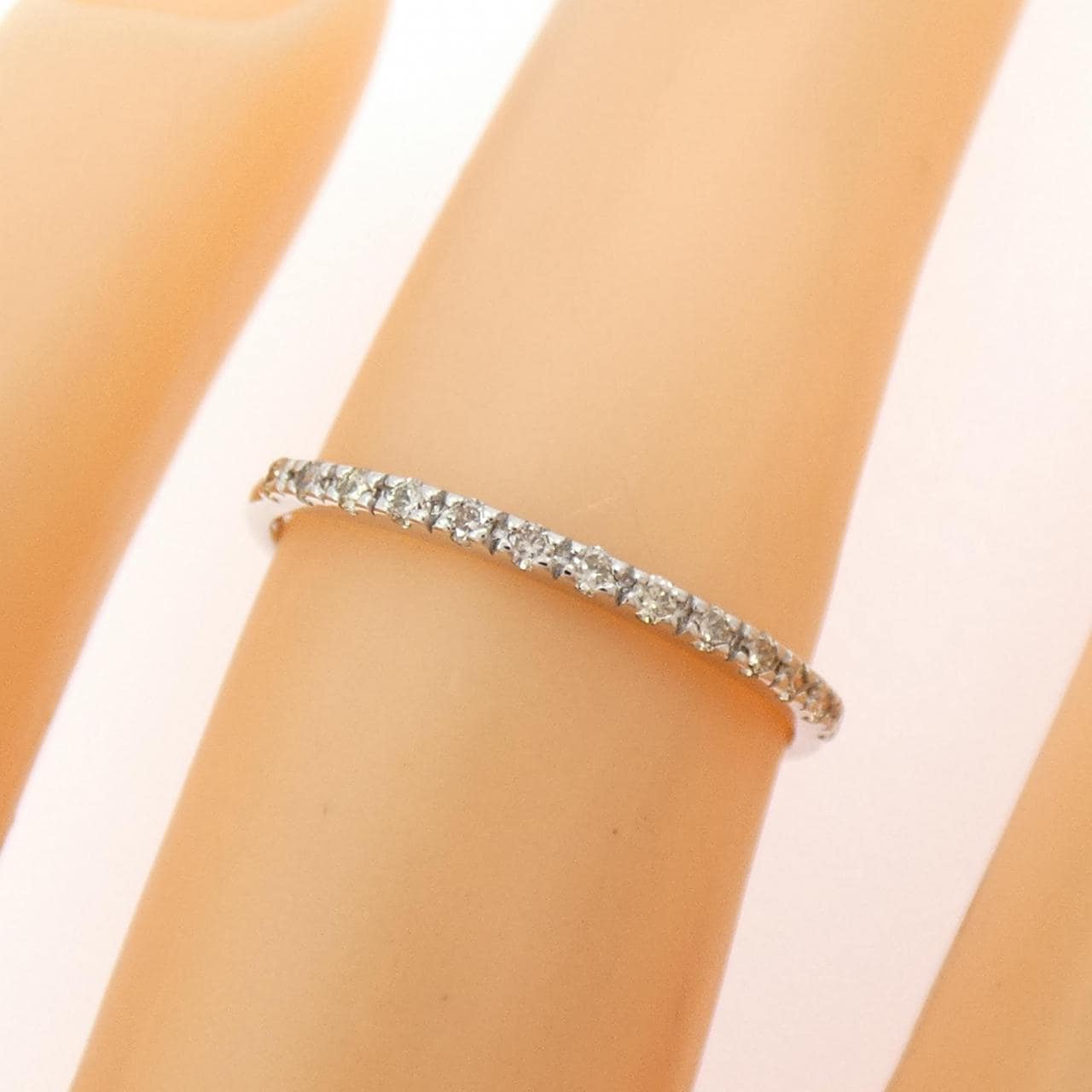 K10WG ダイヤモンド リング 0.07CT