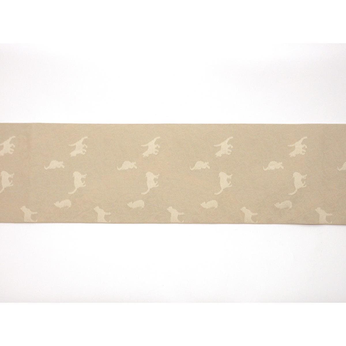 【新品】半幅帯　猫