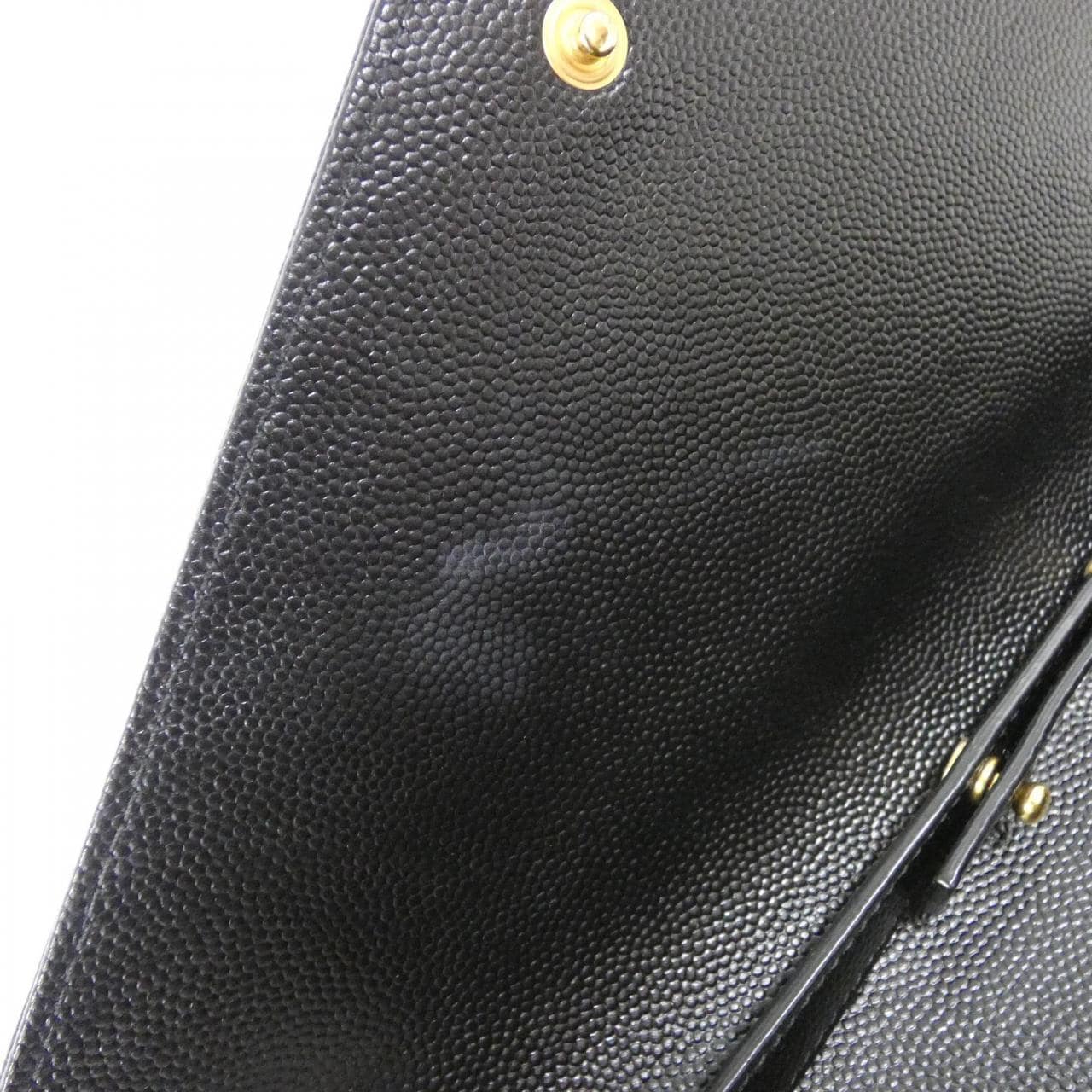 サンローラン 377828 BOW01 チェーンウォレット