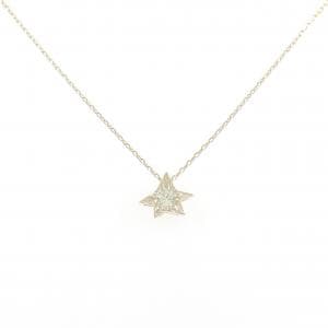 K10YG ダイヤモンド ネックレス 0.112CT