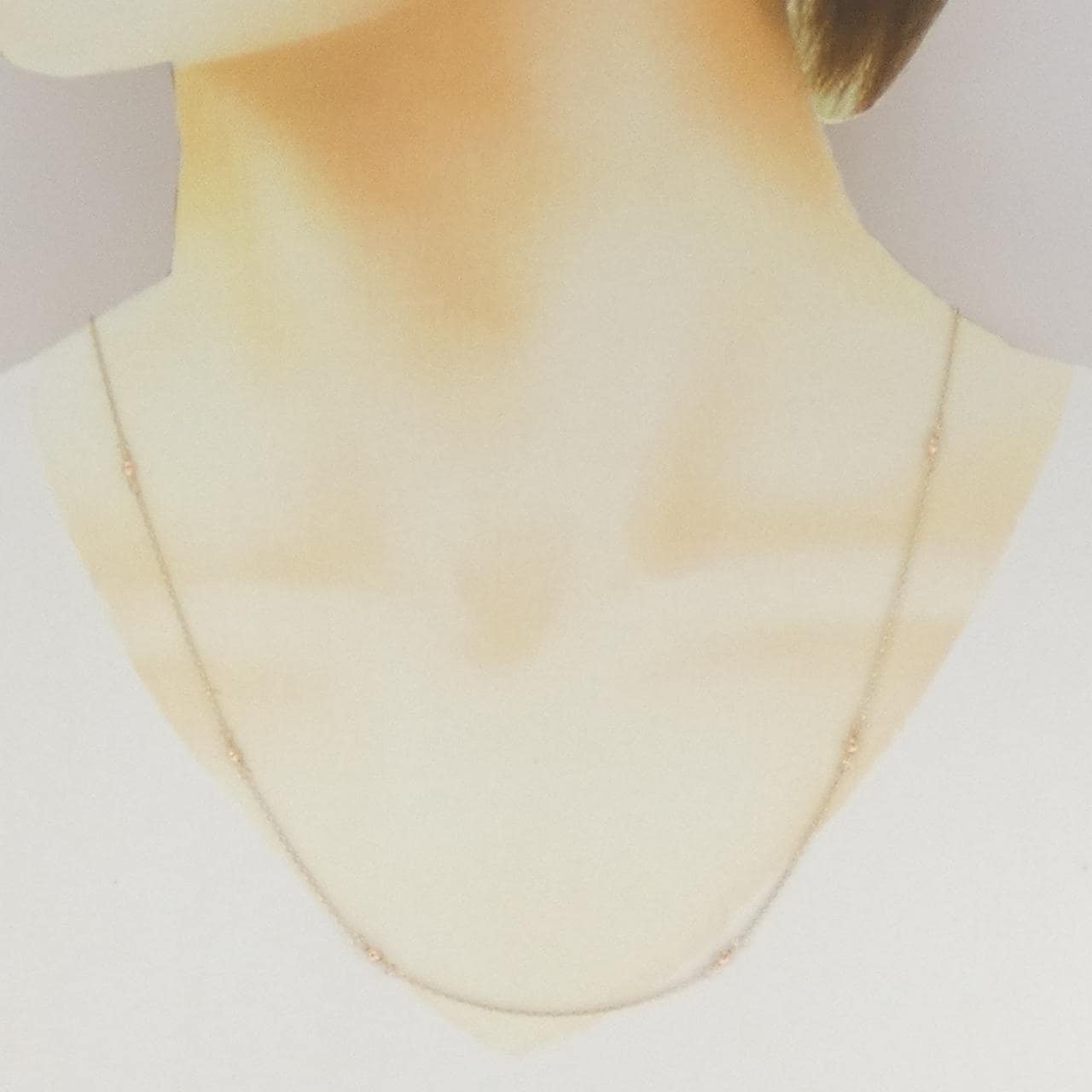 アガット K10YG ネックレス