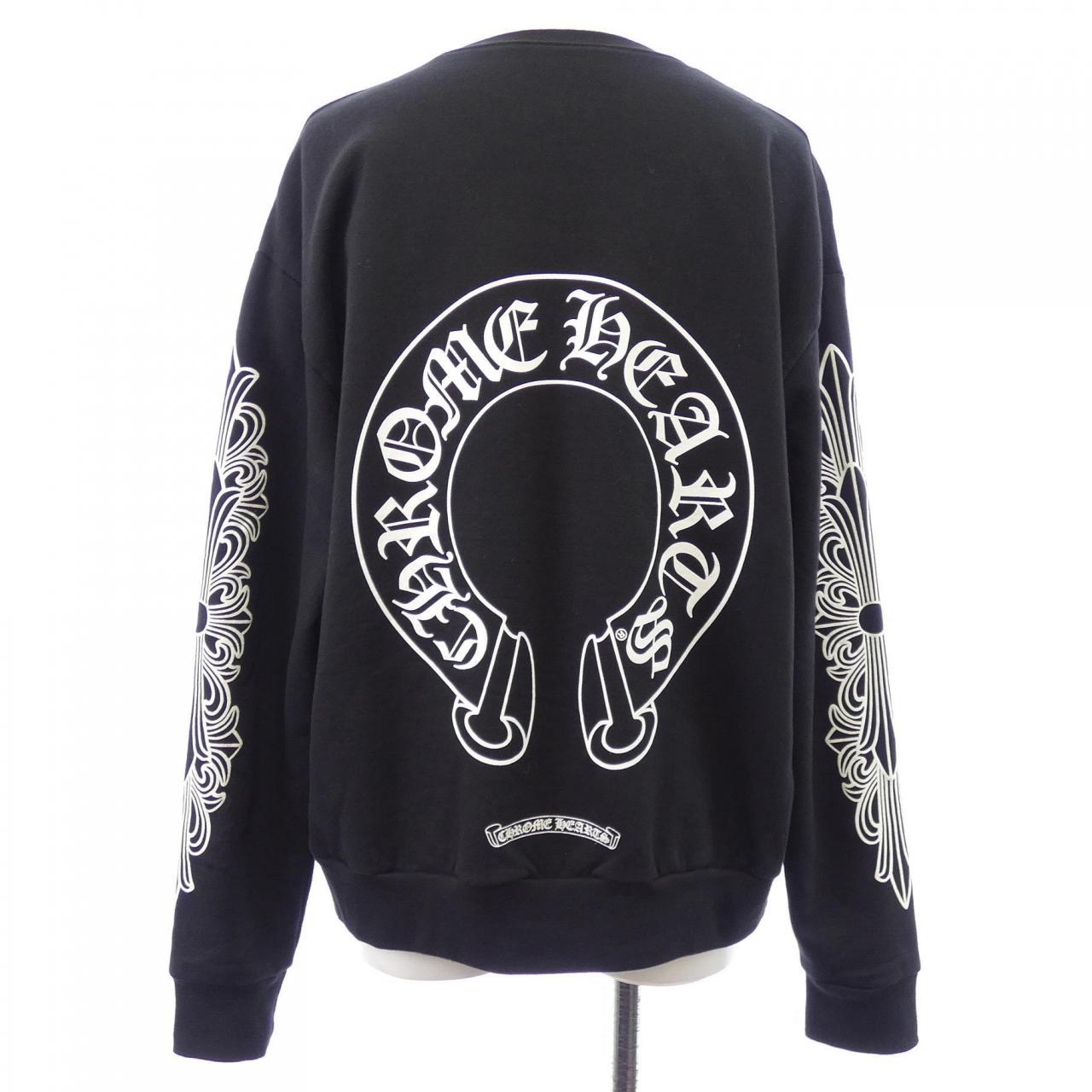 クロムハーツ CHROME HEARTS ホースシュー HORSE SHOE フローラルクロス 408196533******695 スウェット