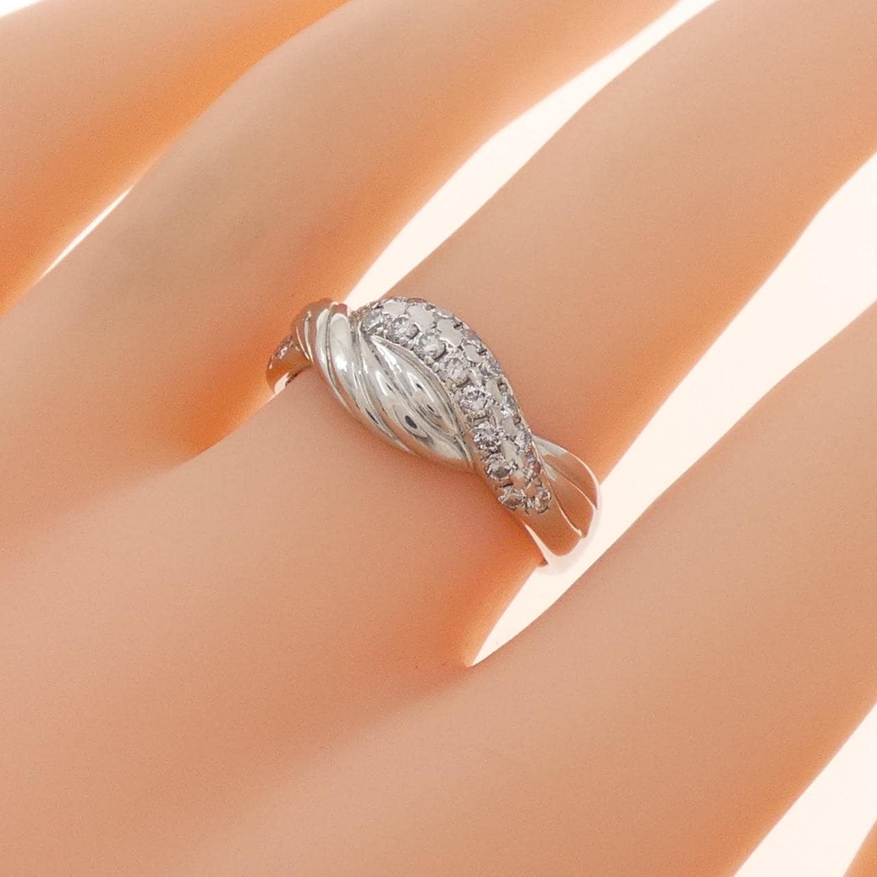 PT900 ダイヤモンド リング 0.40CT