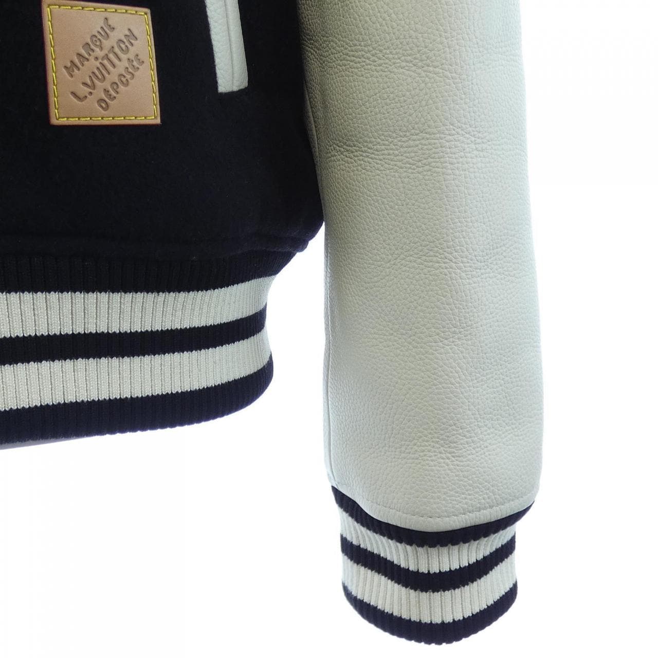 ルイヴィトン LOUIS VUITTON レザー シグネチャー バーシティジャケット HTL64EGIQ ブルゾン