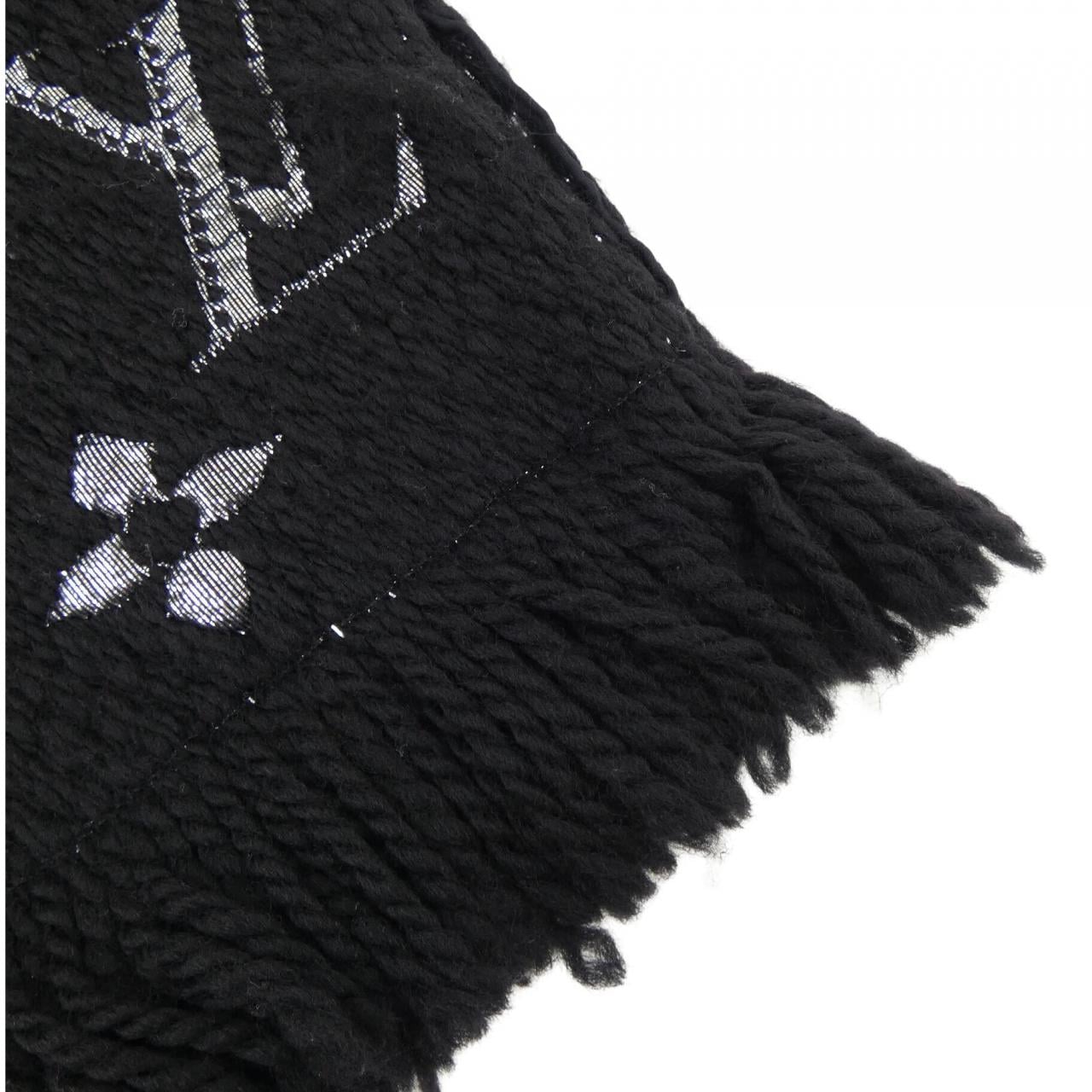 ルイヴィトン LOUIS VUITTON ロゴマニア M75833 MUFFLER