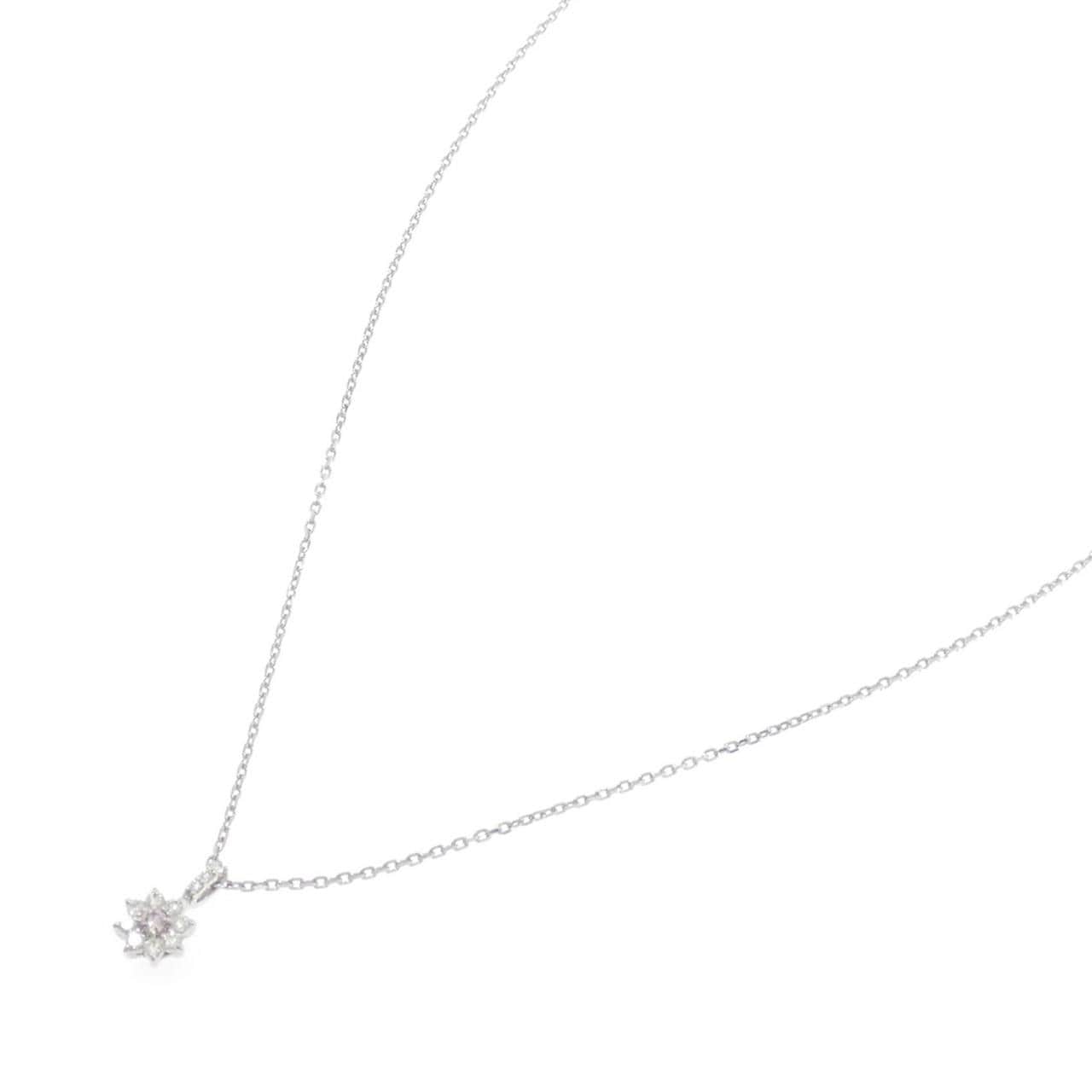 スタージュエリー ピンクダイヤモンド ネックレス 0.02CT
