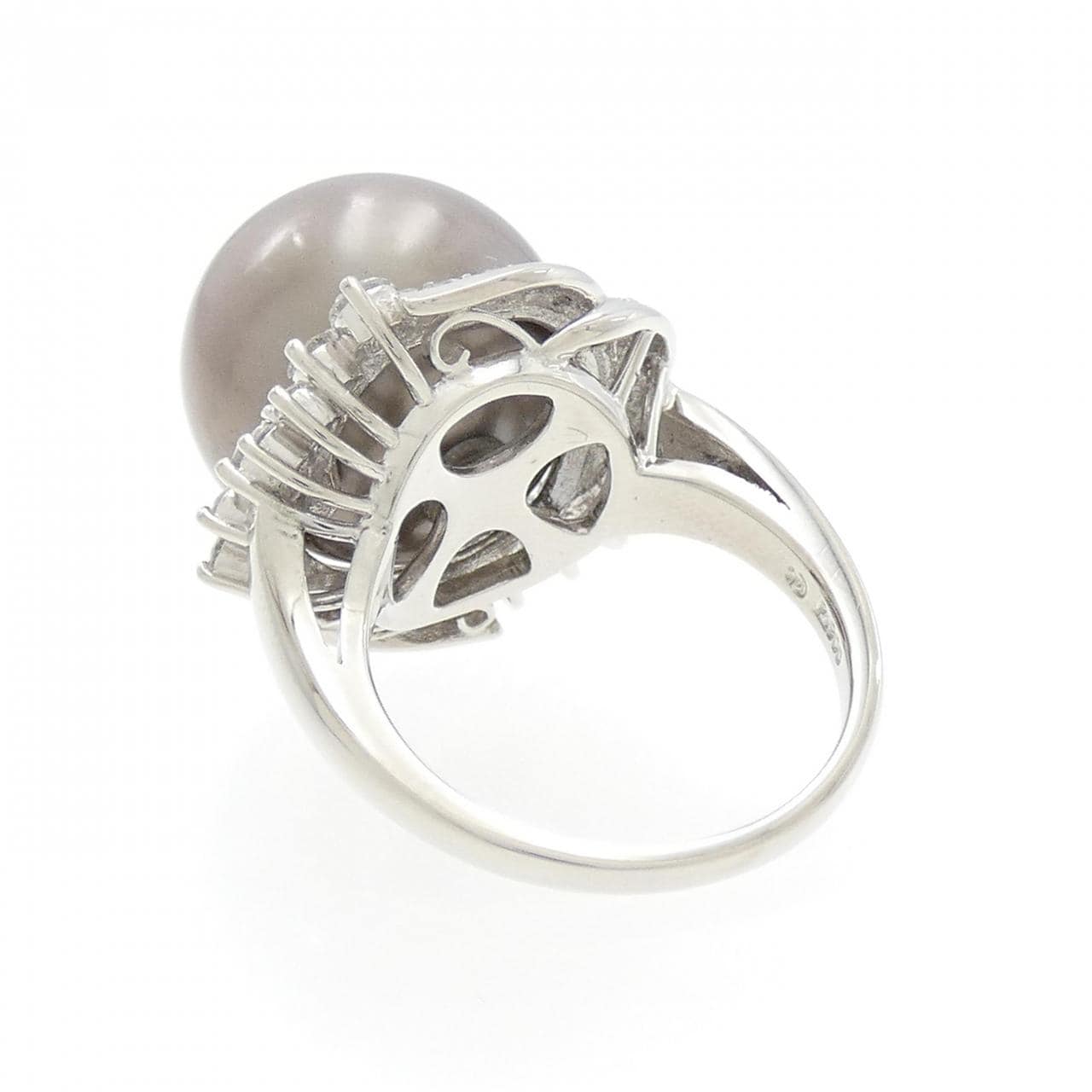 Tasaki Black Pearl Ring 15.2mm