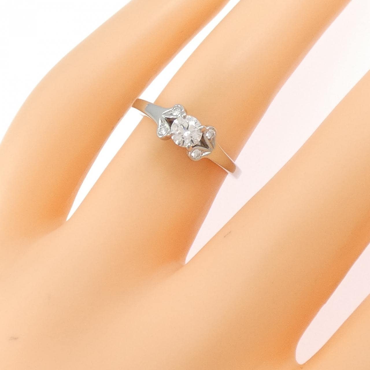カルティエ バレリーナ リング 0.26CT E VS1 VG