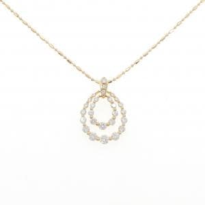 K18YG ダイヤモンド ネックレス 1.02CT