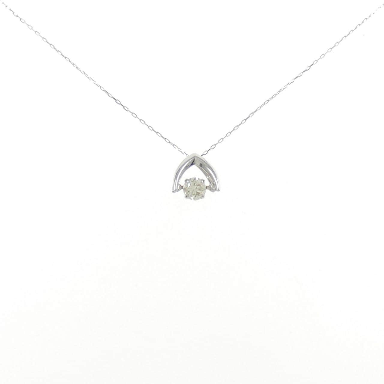 【新品】PT900 ダイヤモンド ネックレス 0.30CT