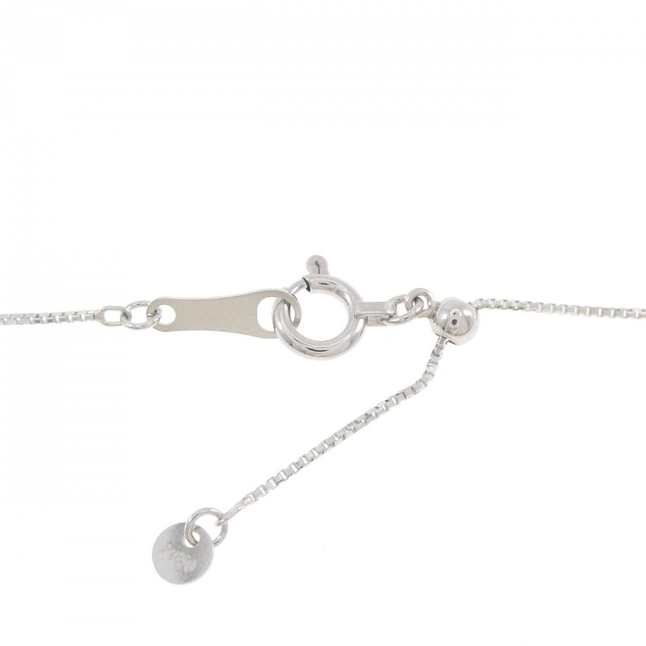 PT900/PT850 フラワー ダイヤモンド ネックレス 1.04CT