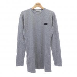 ミュウミュウ MIU MIU ジャージーTシャツ MIU MIUロゴ MJE15 SOOO 137E. Tシャツ