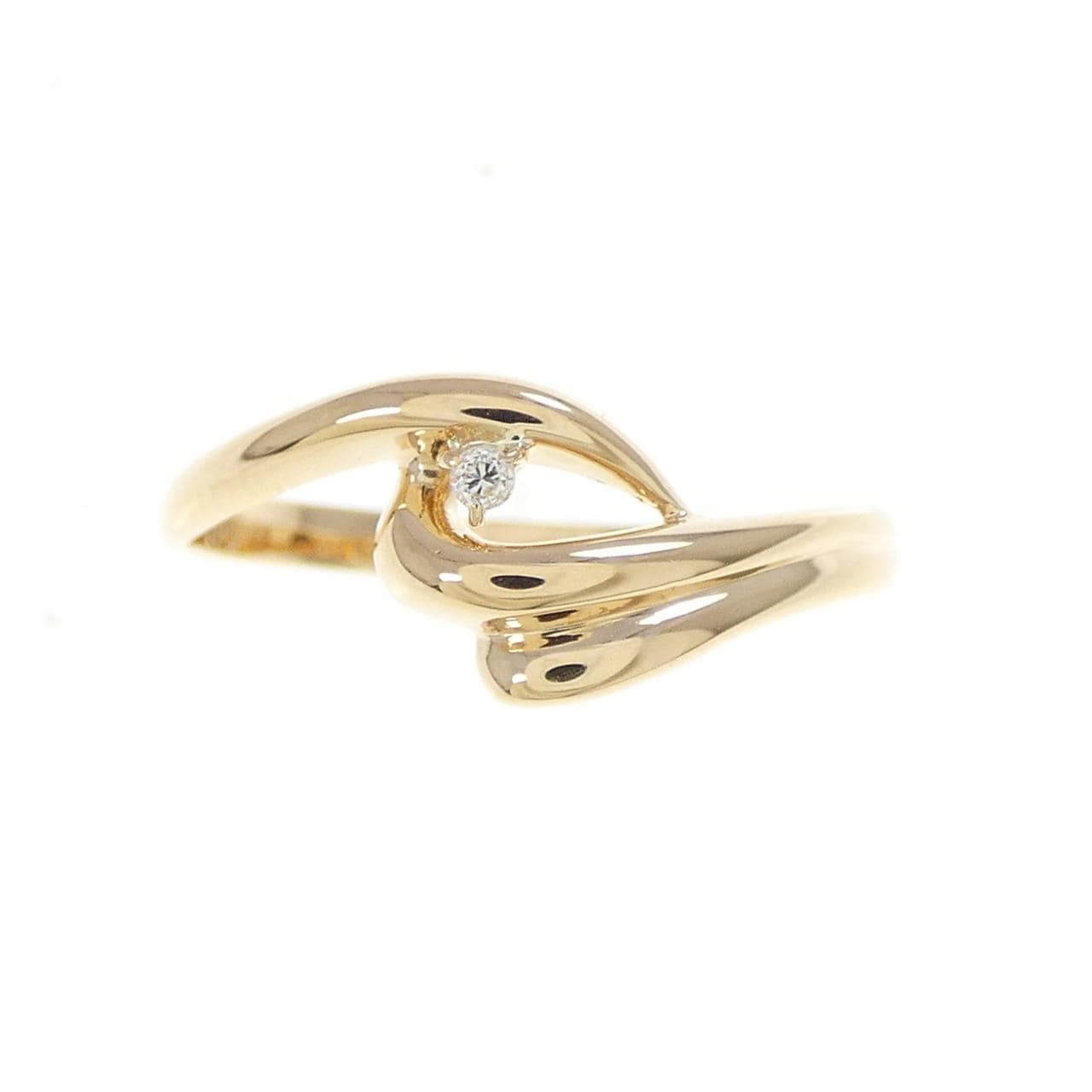 K18YG ダイヤモンド リング