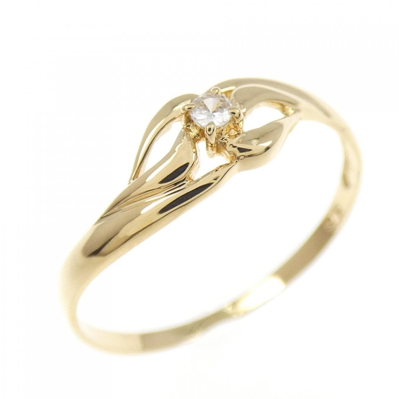 K18YG ダイヤモンド リング