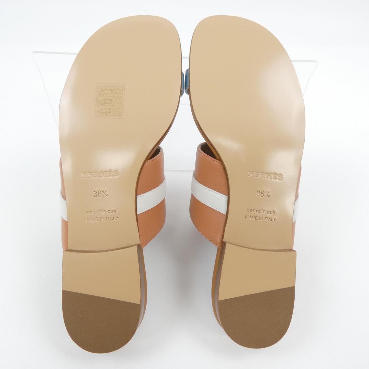 HERMES Avenue Kelly 扣涼鞋 201078Z