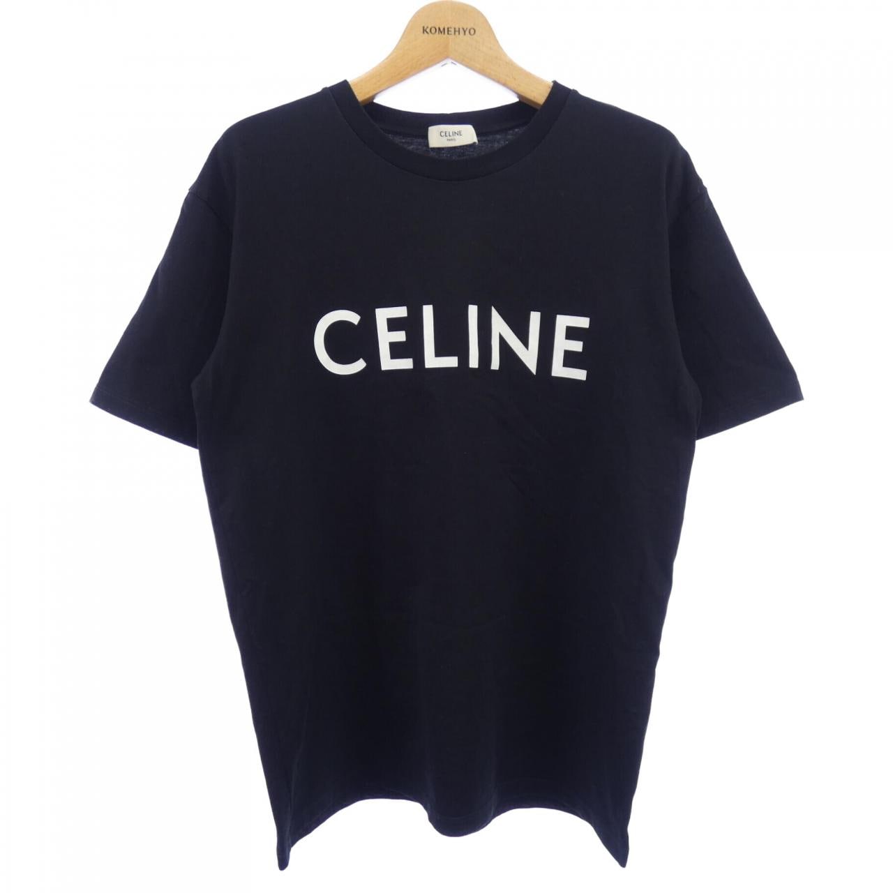 セリーヌ CELINE CELINEプリント ルーズTシャツ 2X764671Q Tシャツ