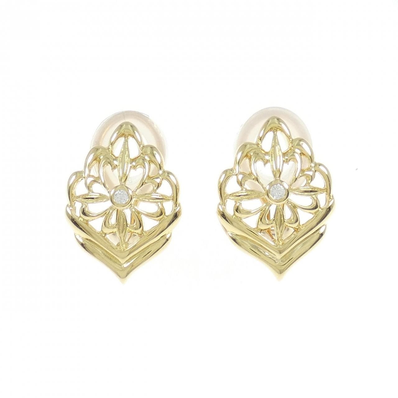 MIKIMOTO Diamond earrings